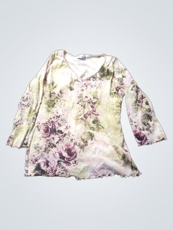 Vickie Blumenmuster Bluse