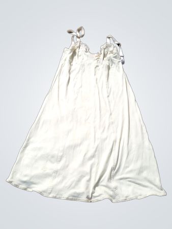 Weißes Slipkleid