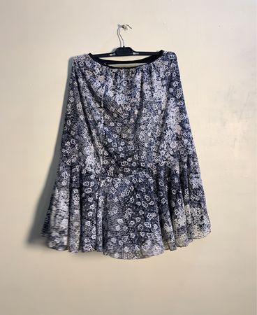 Damen Midikleid mit Blumenmuster