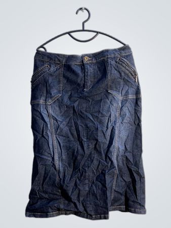 Blauer Jeansrock