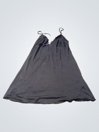 Schwarzes Slipkleid