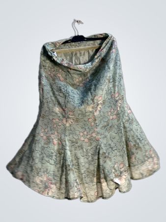 HILLARD&HANSON Floral Print Skirt