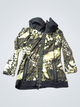 Damen Langarm-Hoodie mit Tierdruck