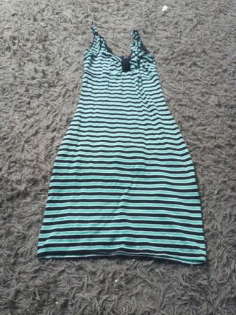 Gestreiftes Minikleid