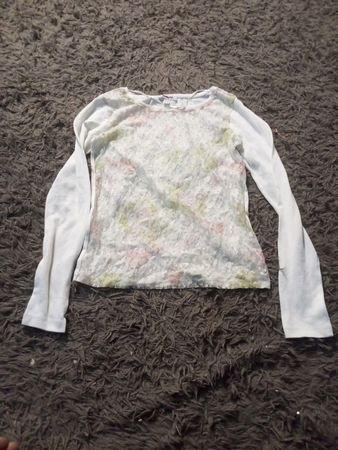 Jennyfer Langarm-Blumen-Spitzenoberteil