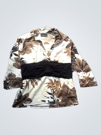 WEST ONE Floral Print Bluse