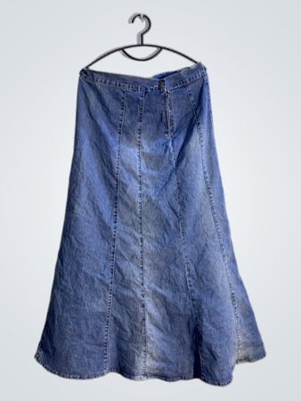Denim Maxirock