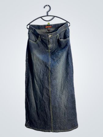 Dollhouse Denim Maxi Skirt