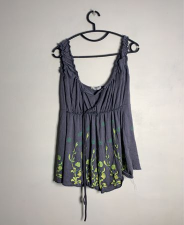 MEILING FASHION Damen Tanktop mit Blumenmuster