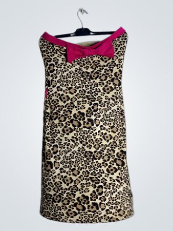 Tally Weijl Leopardenmuster Trägerloses Kleid
