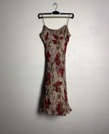 Blumenmuster Slipkleid