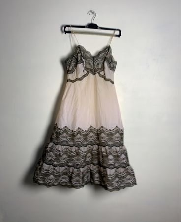 Robe nuisette à lacets