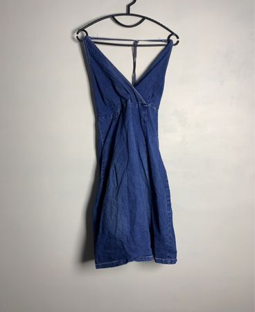 Blind Date Casual Wear Denim Dress