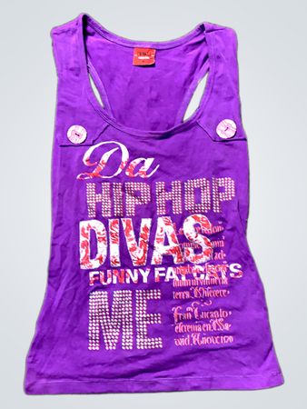 Da Hip Hop Divas Funny Fat Cats ME Tank Top