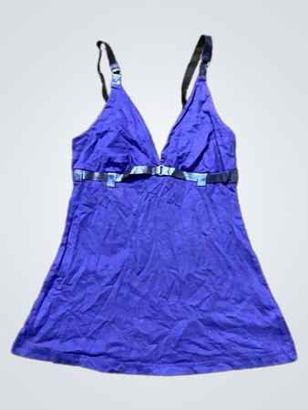 BASIC "Foradarius" Blaues Tanktop