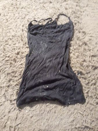 Schwarzes Tanktop