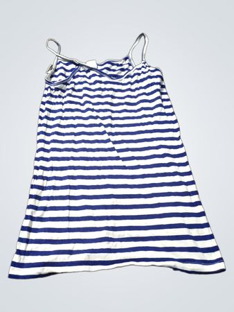 Classic Collection von Netto Blau und Weiß Gestreiftes Tanktop