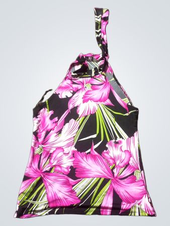 Neuer Look Blumen Haltertop