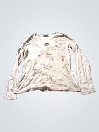 Antonelle Langarmshirt mit floralem Druck