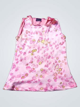 TRUSSARDI JEANS Pink Floral Print Ärmelloses Top