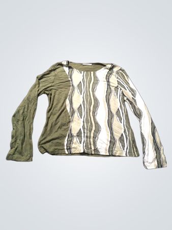 LOOKat Langarmshirt mit abstrah-print