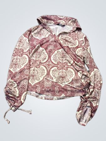 Paisley Print Wickeloberteil