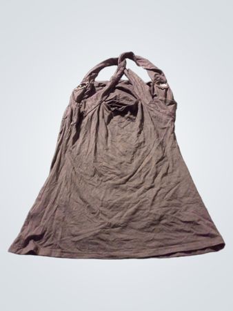 Brauner Haltertop