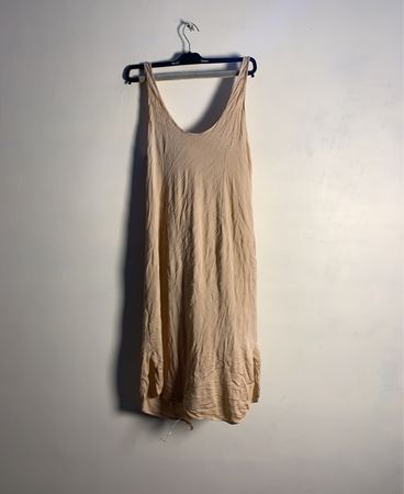 Beige Tankkleid