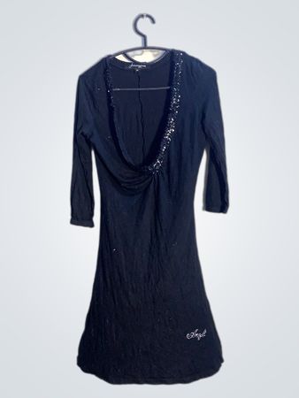 Robe embellie de sequins noirs Jennyfer