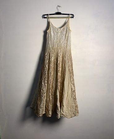 TOGETHER! Spitzen-Maxi-Kleid