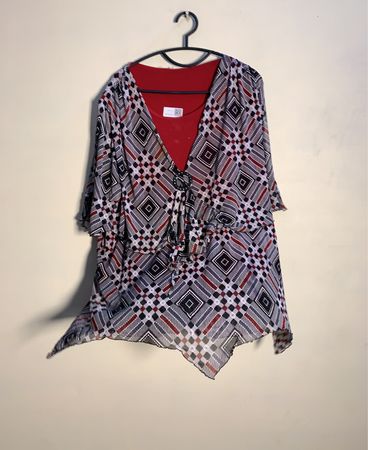 Damen Bedruckte Tunika