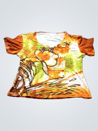 T-Shirt mit Blumenmuster