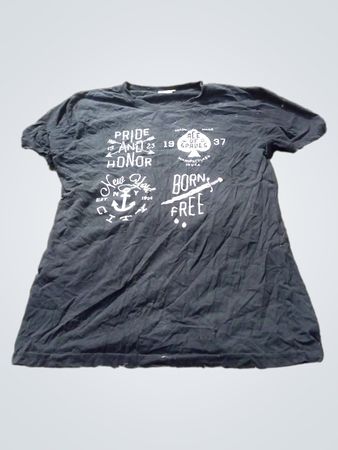 ACE OF SPADES PRIDE AND HONOR NEW YORK BORN FREE T-SHIRT