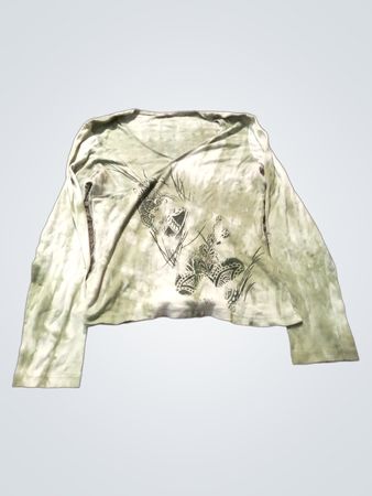 casualwomanTex Batik Langarmshirt