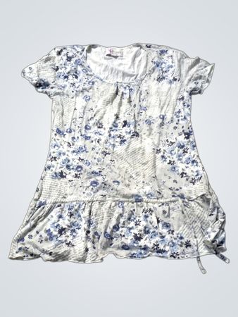affinités Kurzarm-Oberteil mit Blumenmuster