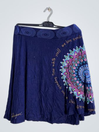 Jupe midi A-Line Desigual