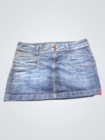 esprit blauer Denim-Rock