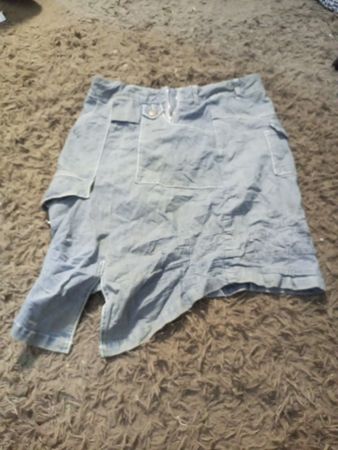 Blauer Denim-Rock