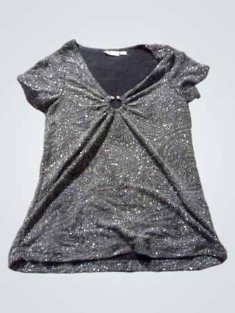 LINDEX Damen Glitzer-Stricktop