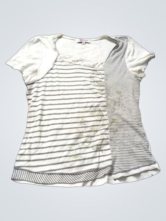 Affinités Armand Thierry Damen gestreiftes T-Shirt