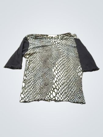 CELLULOSE FRAU Schlangendruck-Top
