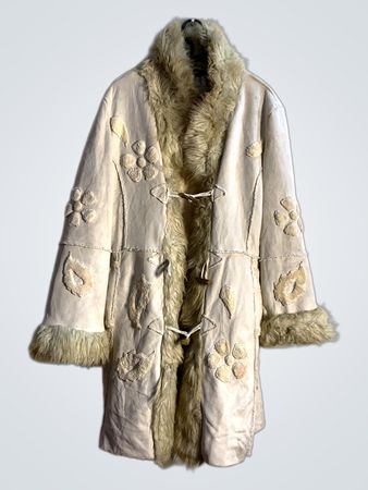 Manteau en fausse fourrure doublé IMAGINI pour femme