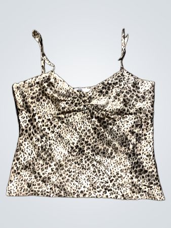 Leopardenmuster Cami Top