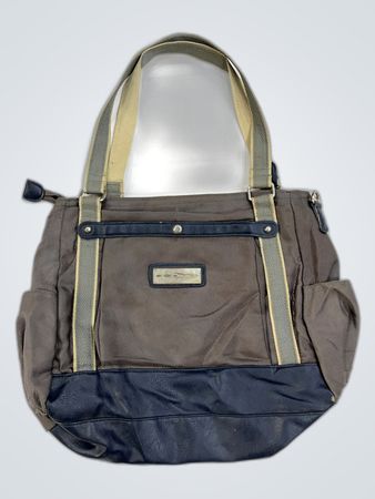 Brown and Black Handbag