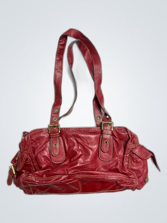 Nine West Red Leather Handbag