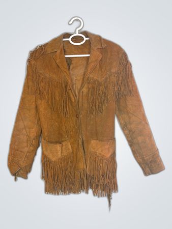 Fringed Leather Jacket