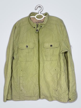 New West Green Zip-Up Jacket