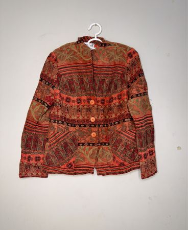 Inco Patterned Blazer Jacket