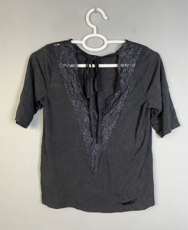 Gina Tricot Lace Trim Blouse