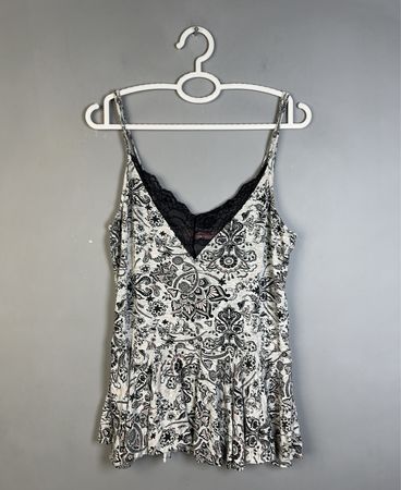 Hunkemöller Printed Lace Camisole Top